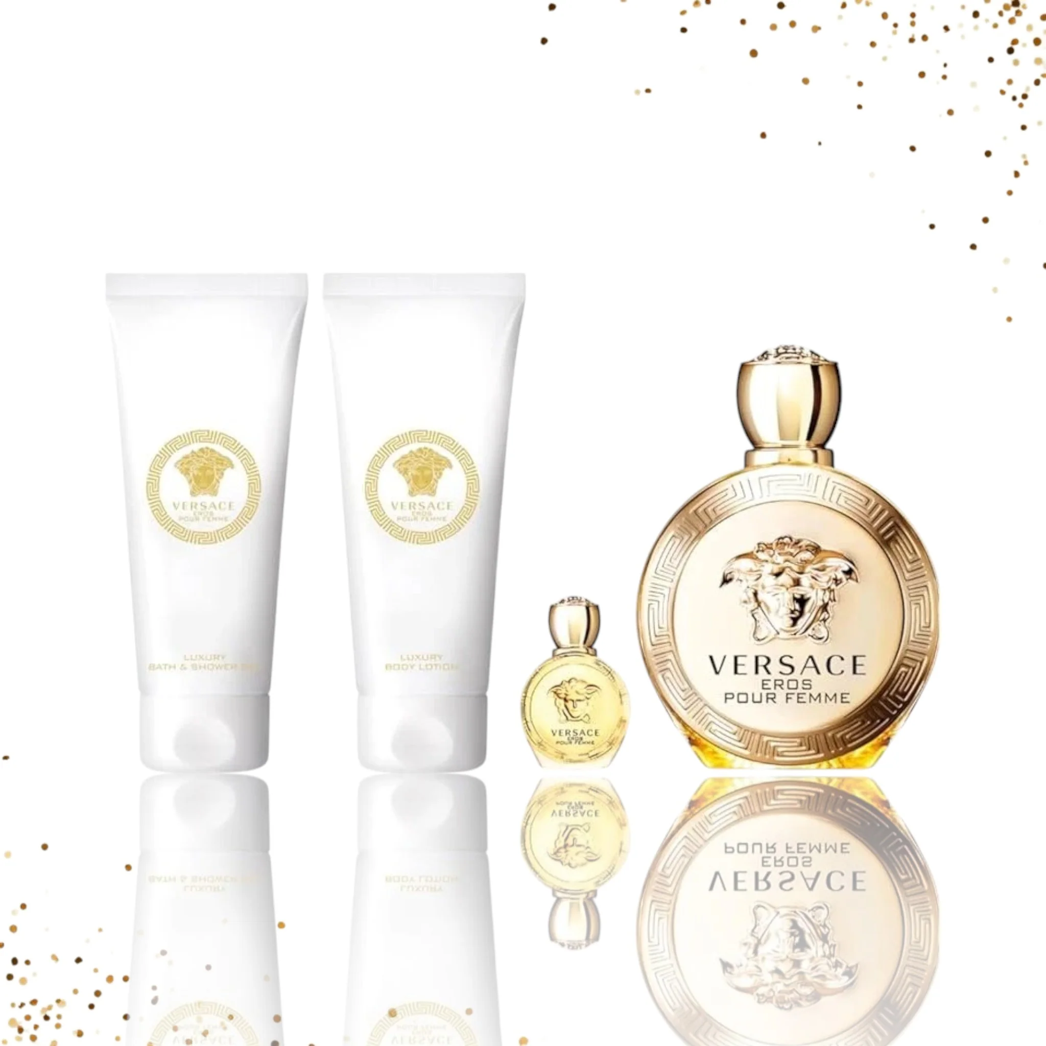 Gift Set Eros Pour Femme By Versace 4 Pcs - Image 2