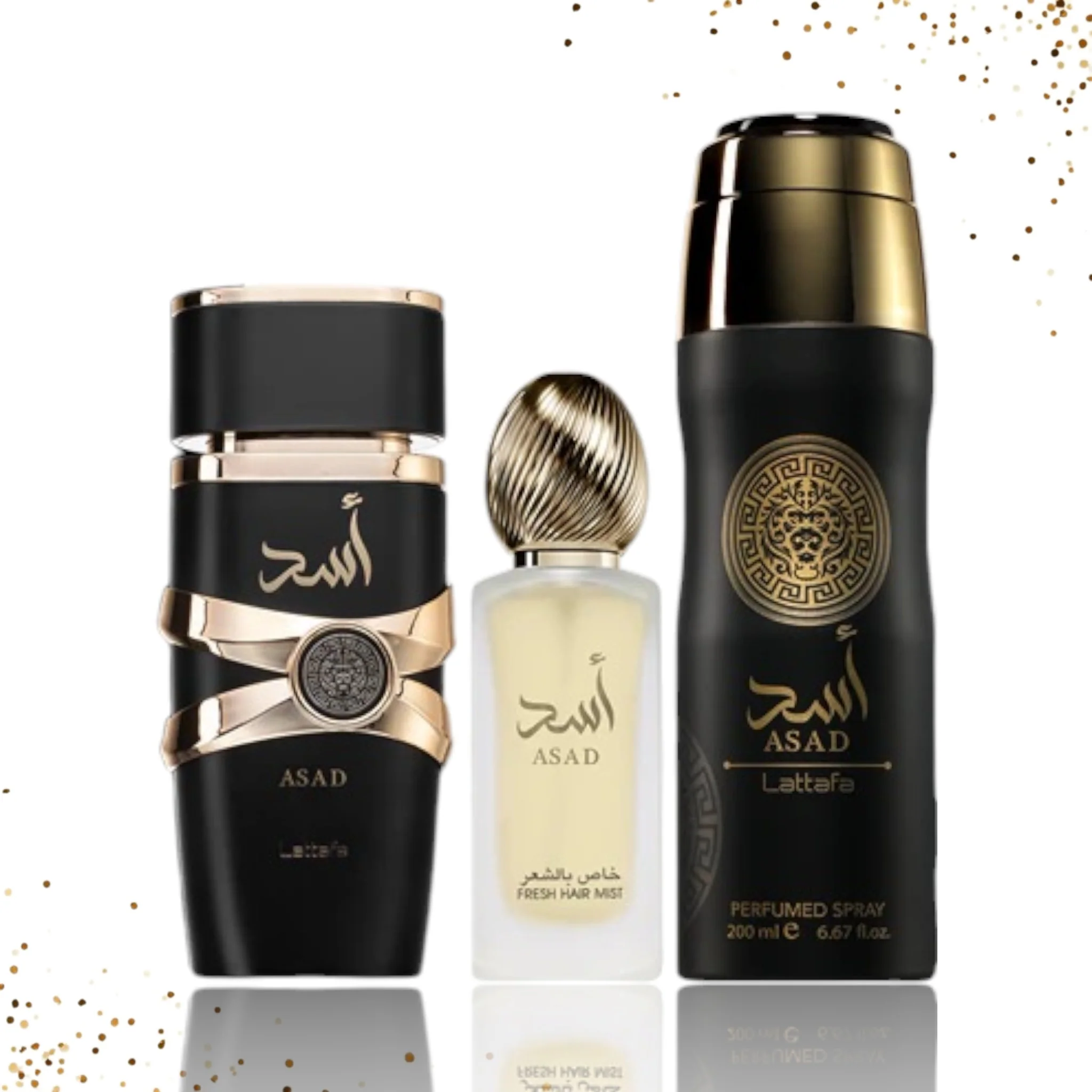 Asad Set By Lattafa 3 Pcs EDP 3.4 Oz - Image 2