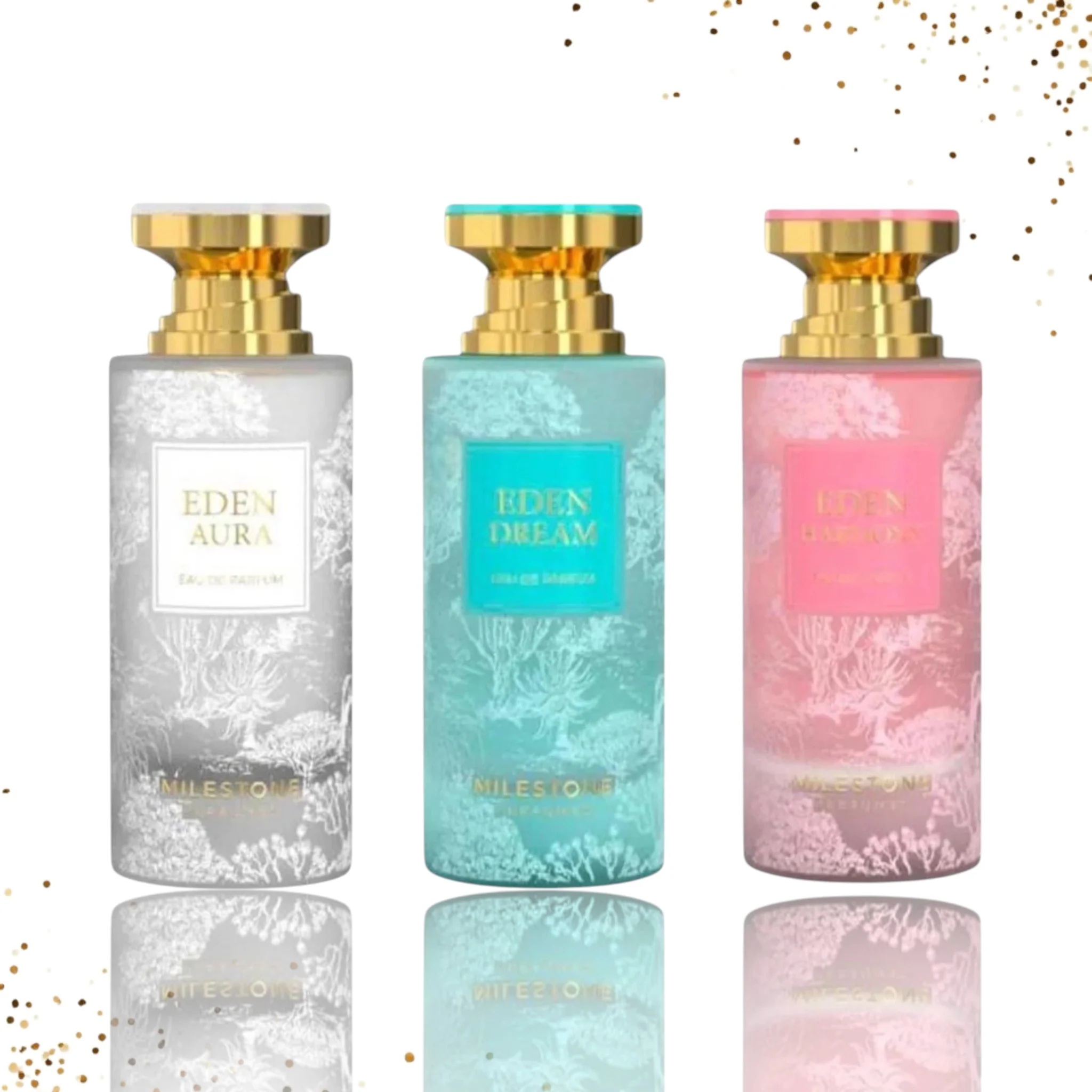 Eden By Milestone Combo 3 Pcs 3.4 Oz EDP - Image 2