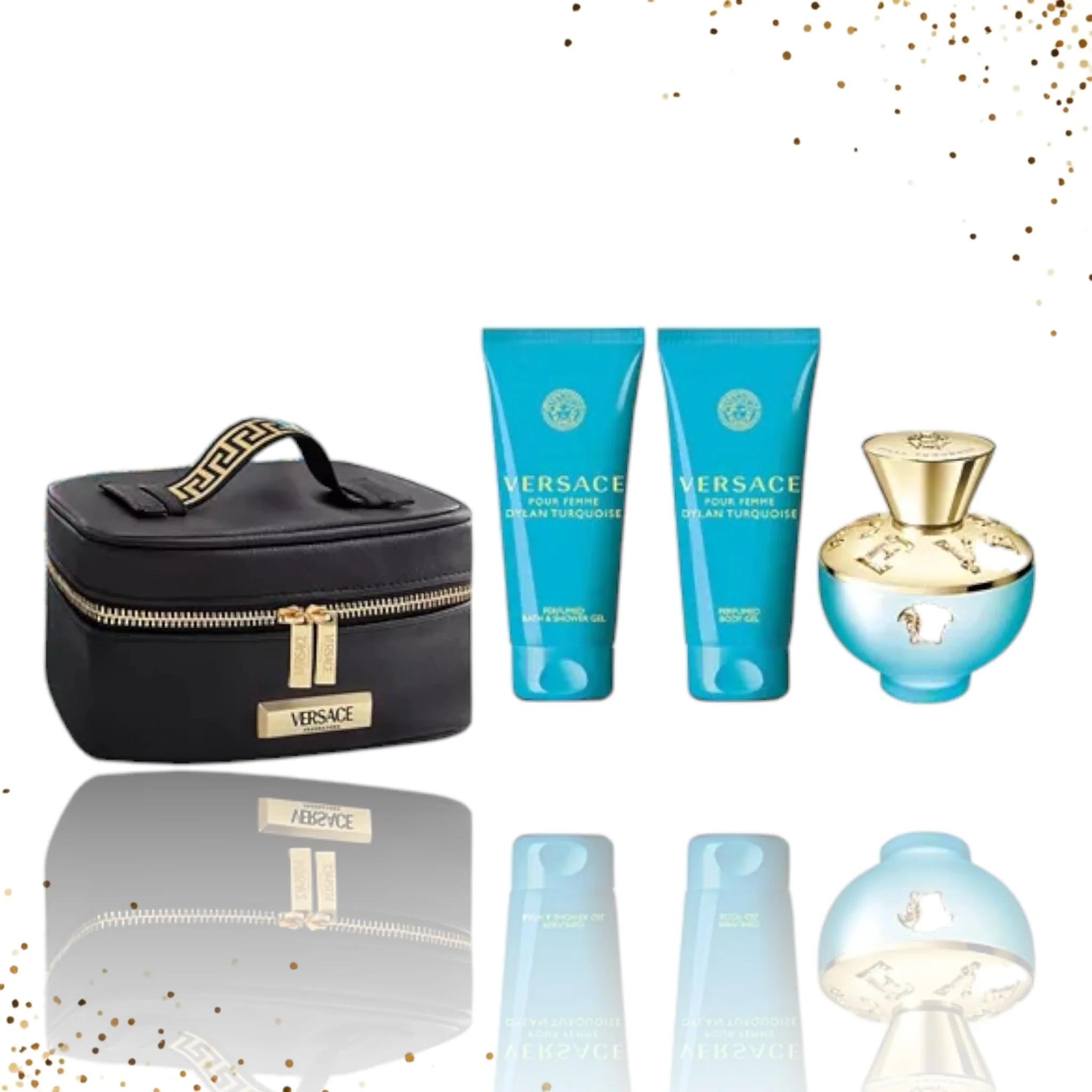 Gift Set Dylan Turquoise By Versace 4 Pcs - Image 2