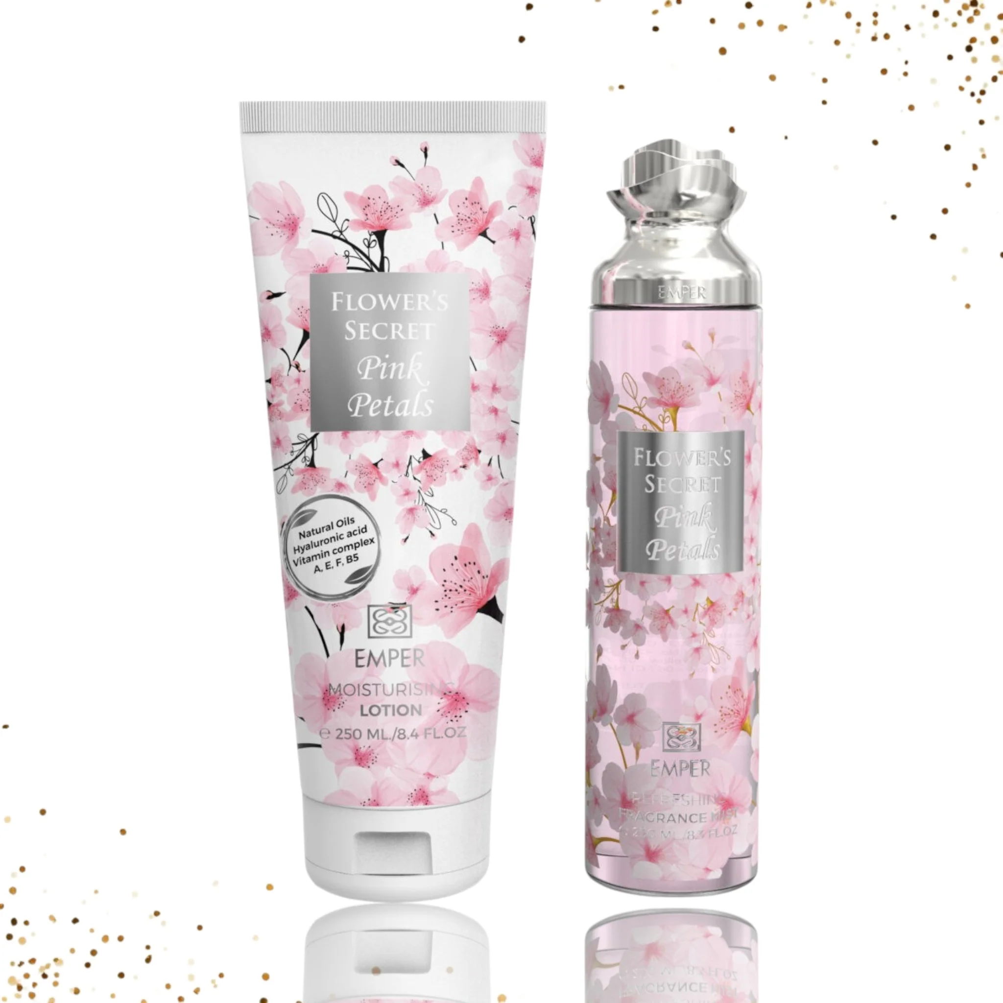 Gift Set Flower's Secret Pink Petals by Emper 2 Pcs - Image 2