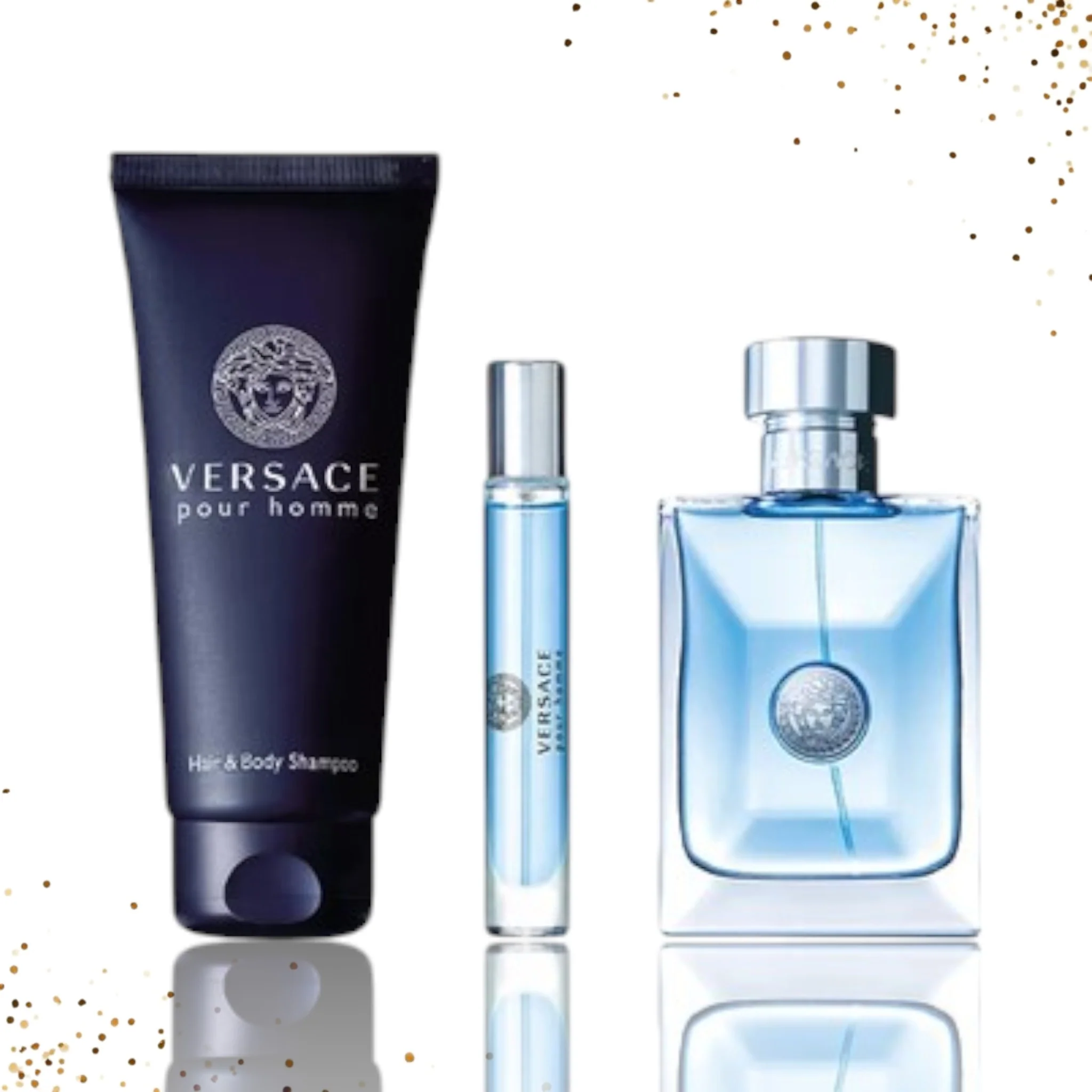 Gift Set Pour Homme by Versace 3 Pcs - Image 2