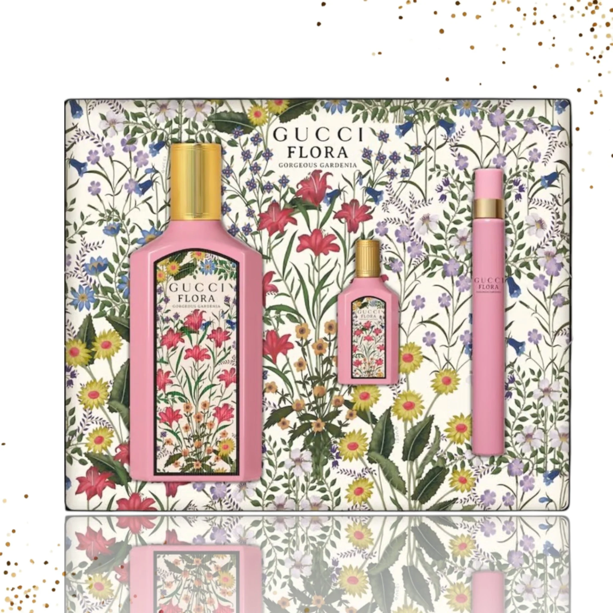 Gucci Flora Gorgeous Gardenia 3PC Gift Set For Women - Image 3