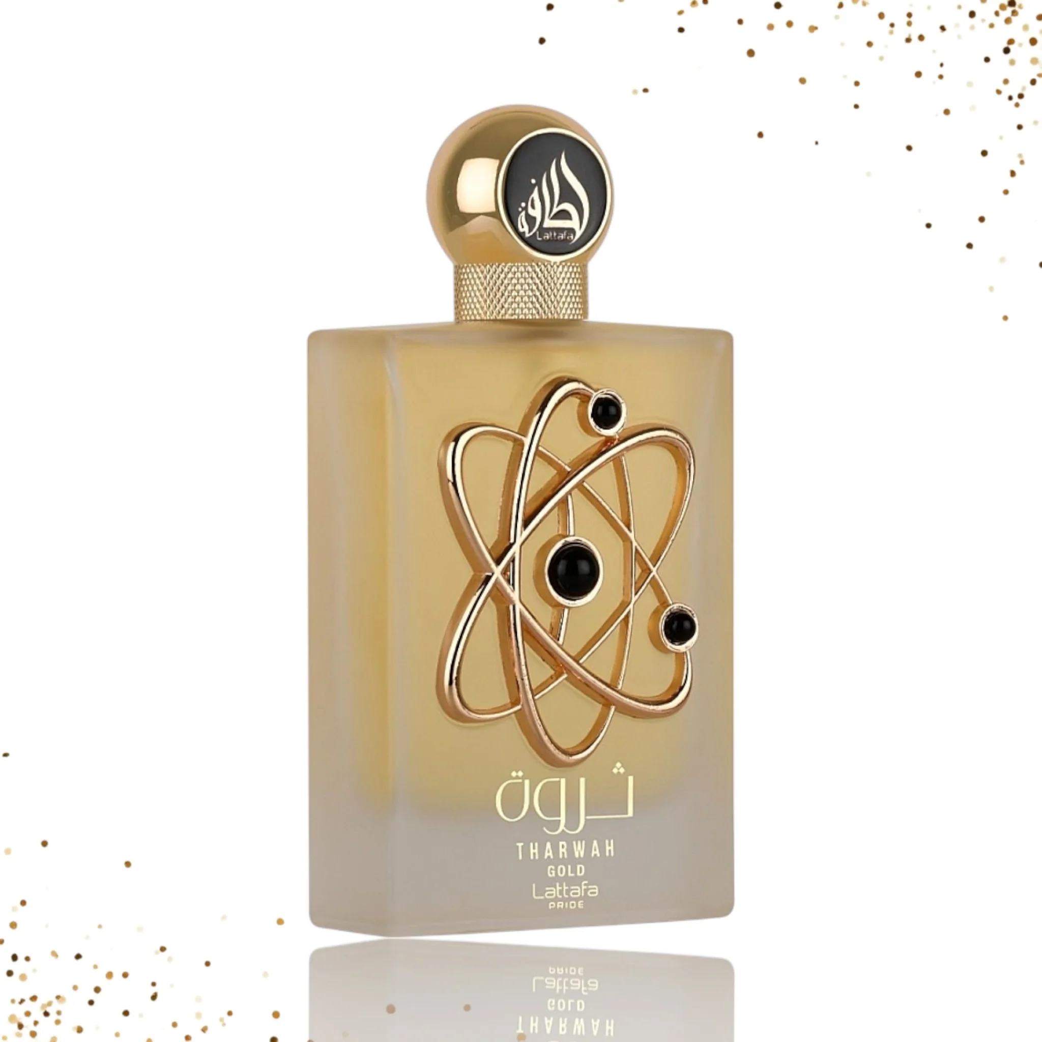 Tharwah Gold for Unisex Eau de Parfum Spray, 3.4 Ounce - Image 2